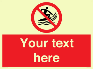 Custom No surf craft